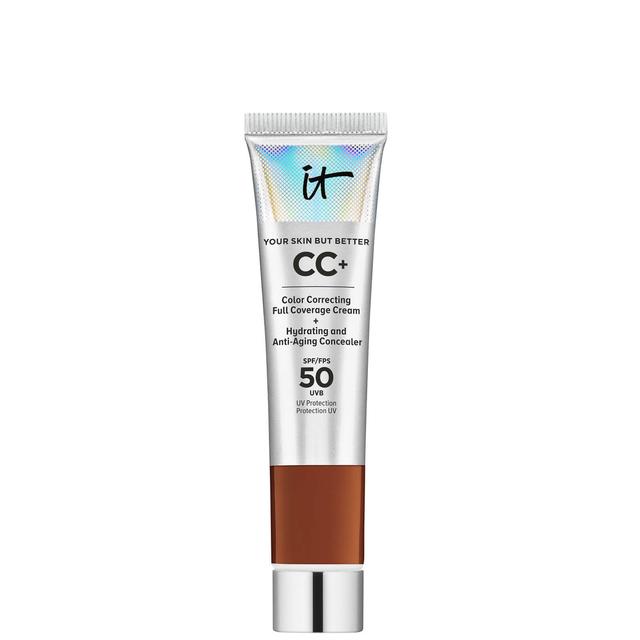 IT Cosmetics Your Skin But Better CC+ Cream with SPF50 12ml (Various Shades) - Deep on Productcaster.