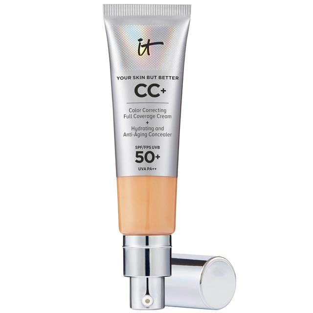 IT Cosmetics Your Skin But Better CC+ Cream with SPF50 32ml (Various Shades) - Medium Tan on Productcaster.