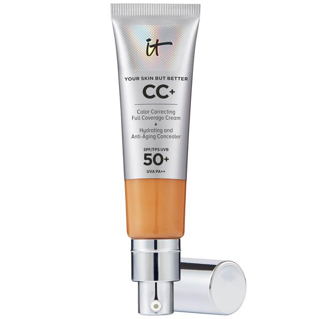 IT Cosmetics Your Skin But Better CC+ Cream with SPF50 32ml (Various Shades) - Tan on Productcaster.