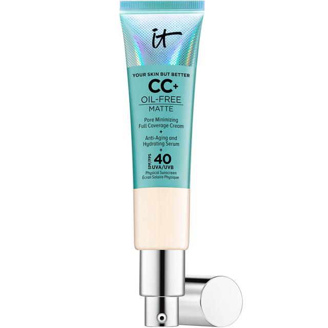 IT Cosmetics Your Skin But Better CC+ Oil-Free Matte SPF40 32ml (Various Shades) - Fair on Productcaster.