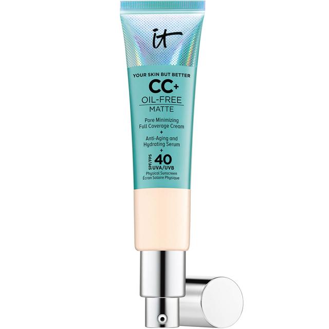 IT Cosmetics Your Skin But Better CC+ Oil-Free Matte SPF40 32ml (Various Shades) - Fair-Light on Productcaster.