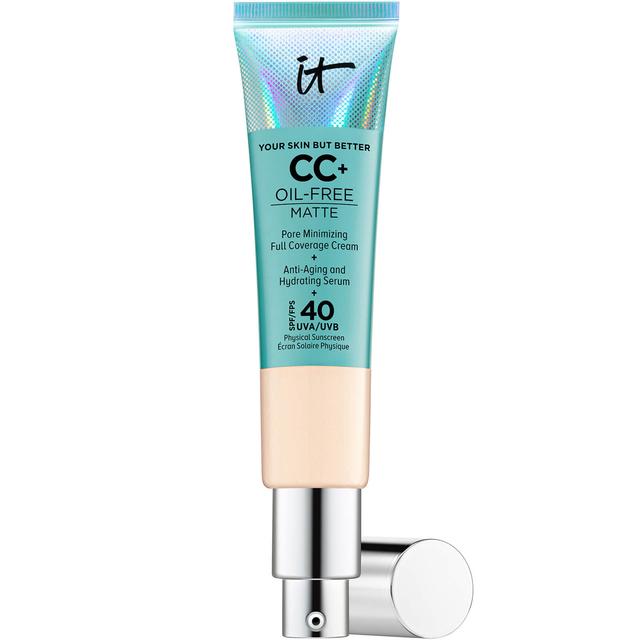 IT Cosmetics Your Skin But Better CC+ Oil-Free Matte SPF40 32ml (Various Shades) - Light on Productcaster.