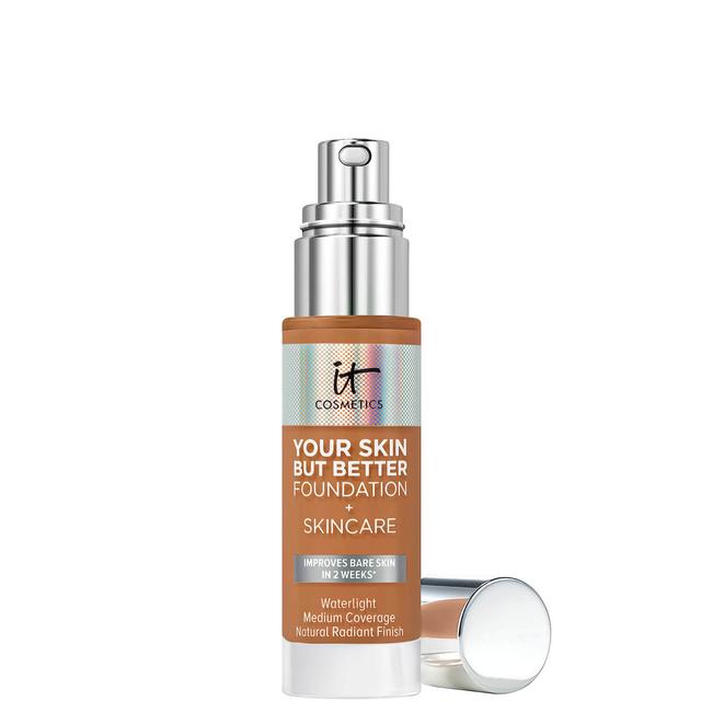 IT Cosmetics Your Skin But Better Foundation and Skincare 30ml (Various Shades) - 44 Tan Warm on Productcaster.