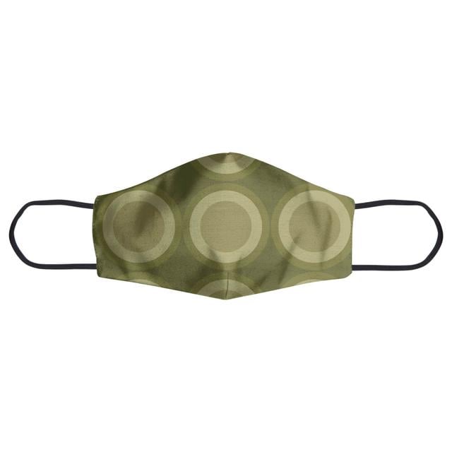 Green Circles Face Mask - M on Productcaster.