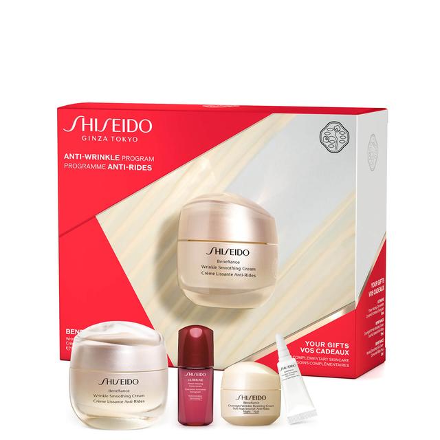 Shiseido Benefiance Wrinkle Smoothing Cream Value Set on Productcaster.