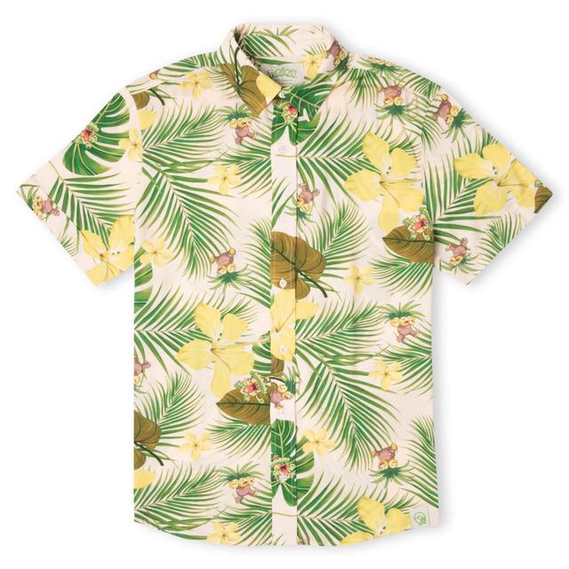 Camisa con estampado tropical Exeggutor de Pokémon - Crema - L on Productcaster.