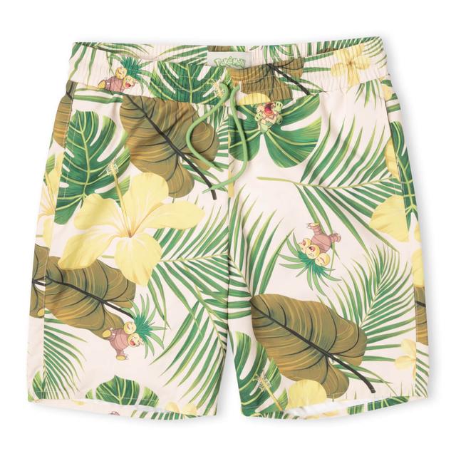 Pokémon Exeggutor Tropical Swim Shorts - Cream - XL on Productcaster.