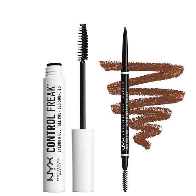 NYX Professional Makeup Tame and Define Brow Duo (Various Shades) - Brunette on Productcaster.