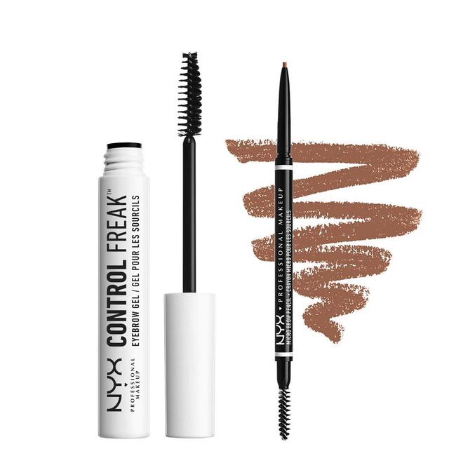 NYX Professional Makeup Tame and Define Brow Duo (Various Shades) - Taupe on Productcaster.