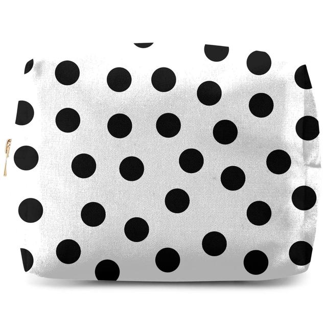 Monochrome Polka Dots Wash Bag on Productcaster.