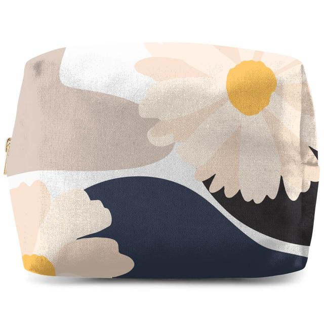 Abstract Daisies Wash Bag on Productcaster.