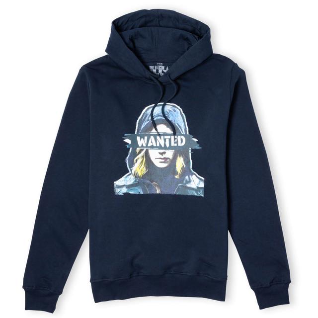 Falcon and Winter Soldier Sharon Carter Wanted Unisex Hoodie - Navy - XXL on Productcaster.