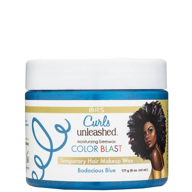 ORS Curls Unleashed Colour Blast Temporary Hair Makeup Wax - Bodacious Blue on Productcaster.