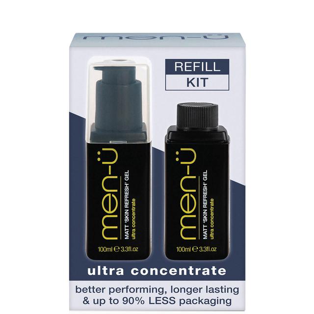 men-ü Matt Skin Refresh Gel Refill Kit 2 x 100ml on Productcaster.