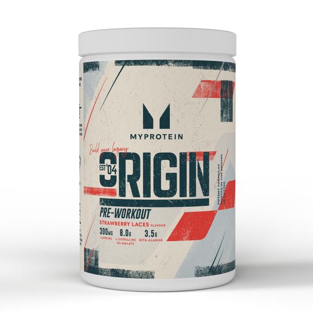 Origin Pre-Workout - 600g - Strawberry Laces on Productcaster.