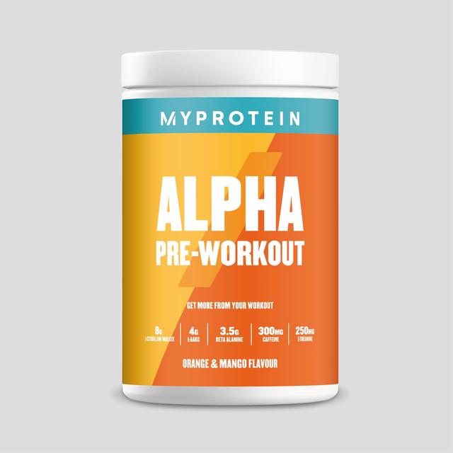 Alpha Pre-Workout - 600g - Orange & Mango on Productcaster.