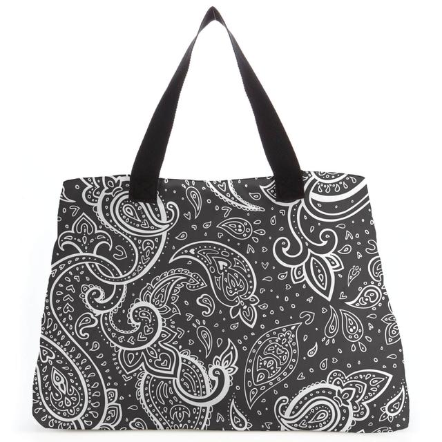 Inverted Paisley Tote Bag on Productcaster.