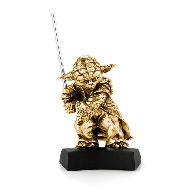 Royal Selangor Limited Edition Star Wars Gold Yoda Figure on Productcaster.