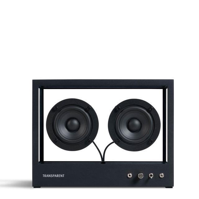 Transparent Small Speaker - Black on Productcaster.