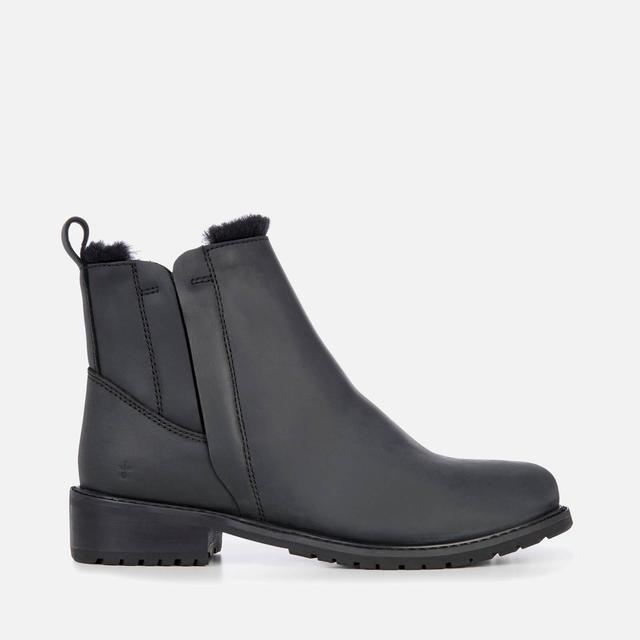 EMU Australia Women's Pioneer Leather Ankle Boots - Black - UK 6 on Productcaster.