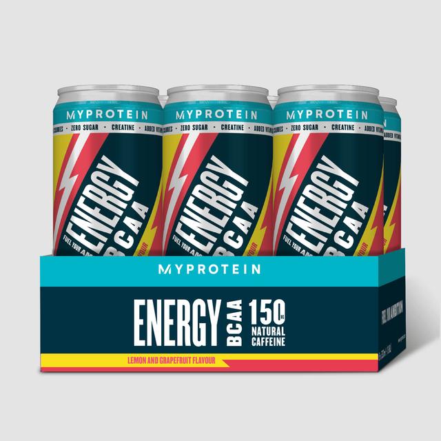 BCAA Energy Drink - 6 x 330ml - Lemon and Grapefruit on Productcaster.