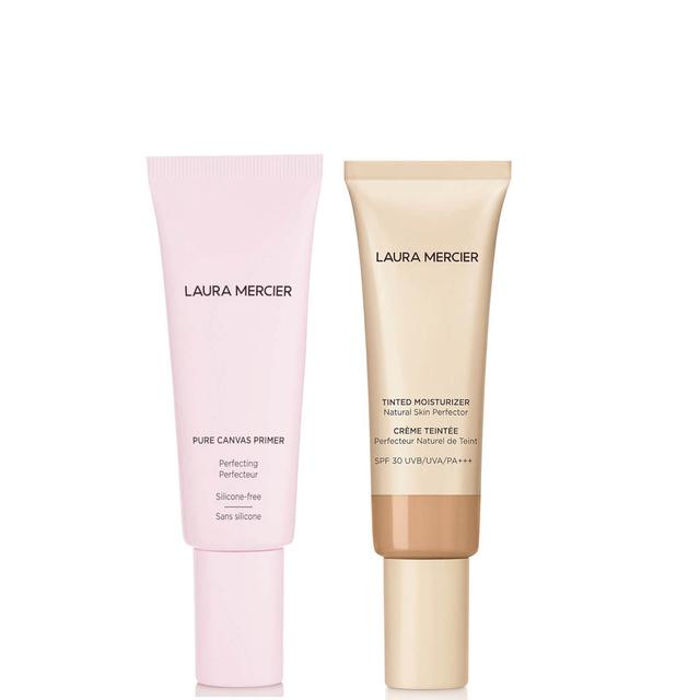 Laura Mercier Pure Canvas Perfecting Primer Bundle (Various Shades) - Fawn on Productcaster.