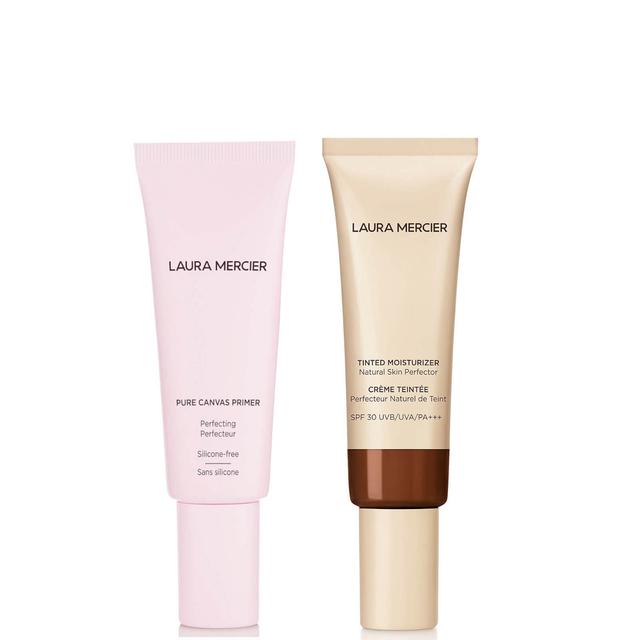 Laura Mercier Pure Canvas Perfecting Primer Bundle (Various Shades) - Cacao on Productcaster.