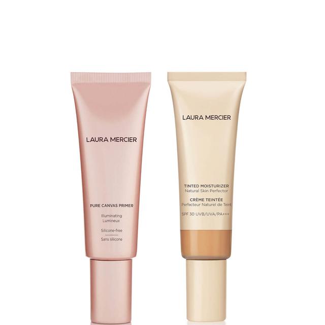 Laura Mercier Pure Canvas Illuminating Primer Bundle (Various Shades) - Nude on Productcaster.