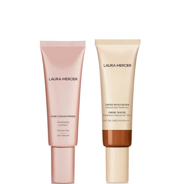 Laura Mercier Pure Canvas Illuminating Primer Bundle (Various Shades) - Ganache on Productcaster.