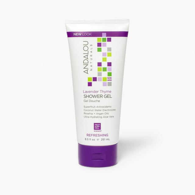 Andalou Naturals Lavender Thyme Refreshing Shower Gel | Natural Skincare Products on Productcaster.