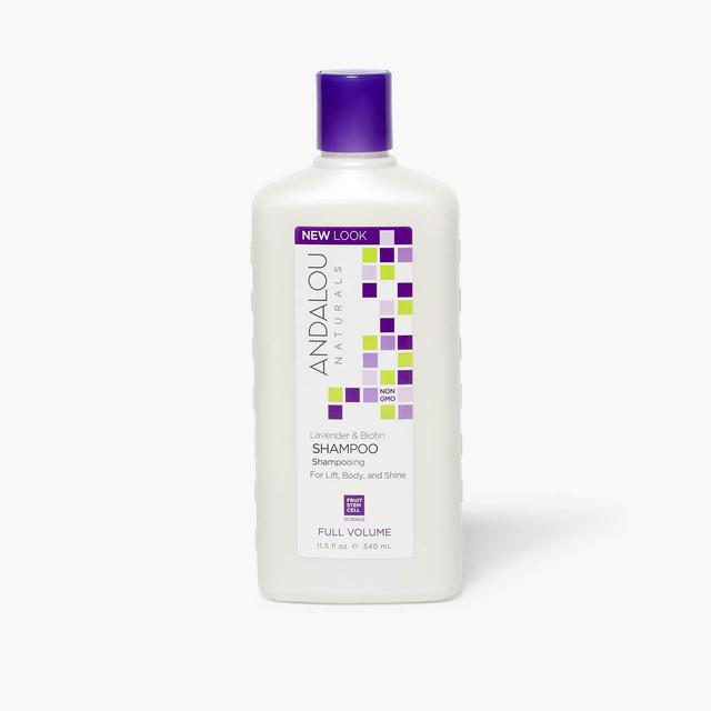 Andalou Naturals Lavender & Biotin Full Volume Shampoo | Natural Skincare Products on Productcaster.