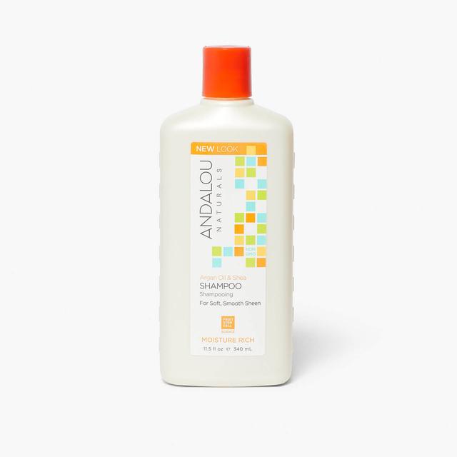 Andalou Naturals Argan Oil & Shea Moisture Rich Shampoo | Natural Skincare Products on Productcaster.