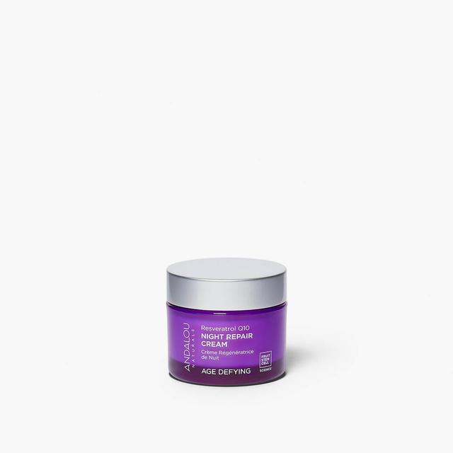 Andalou Naturals Resveratrol Q10 Night Repair Cream | Natural Skincare Products on Productcaster.