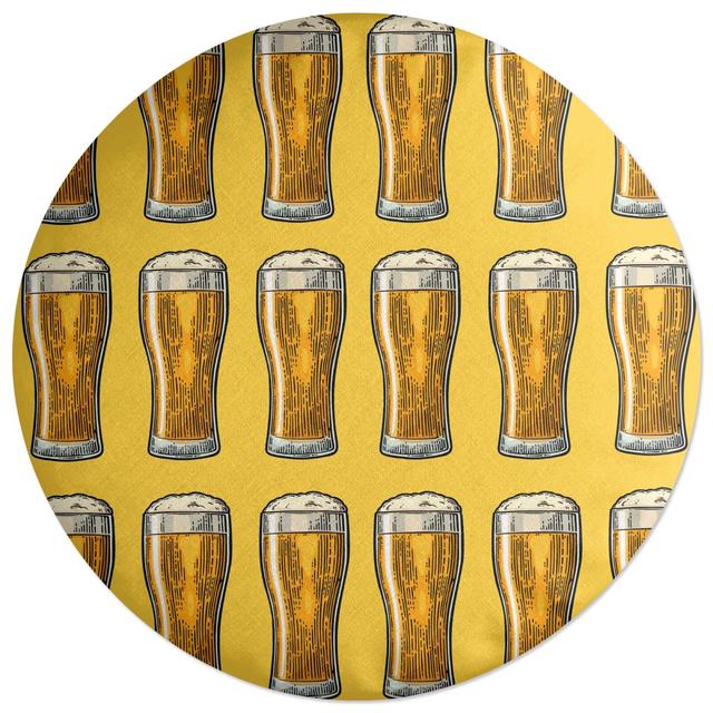 Decorsome Beers Round Cushion on Productcaster.