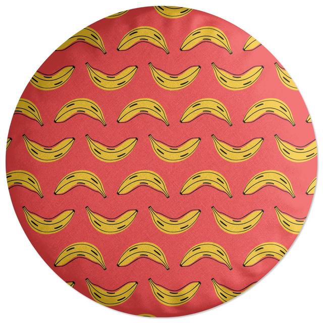 Decorsome Banana Round Cushion on Productcaster.