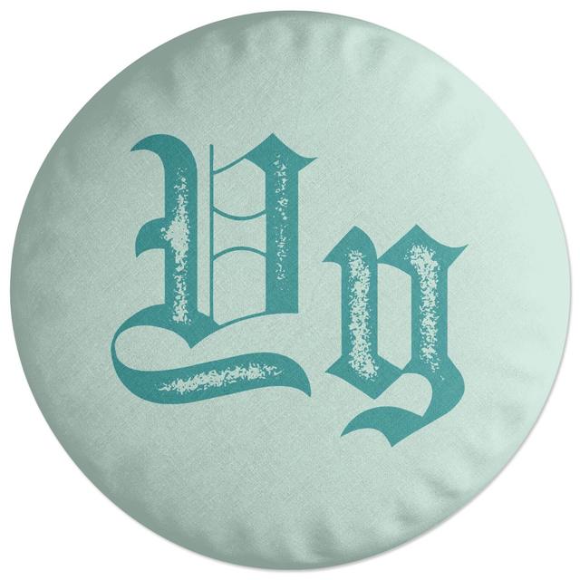 Decorsome Y Round Cushion on Productcaster.