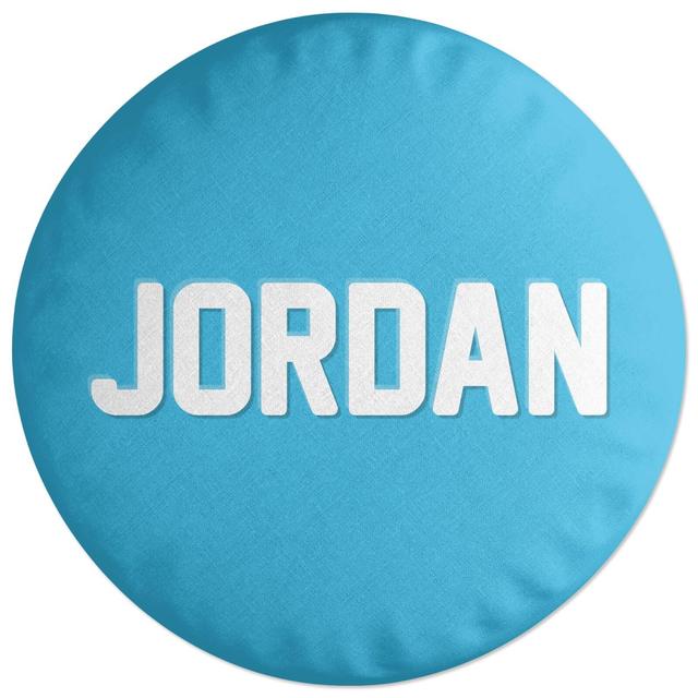 Decorsome Embossed Jordan Round Cushion on Productcaster.