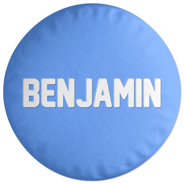 Decorsome Embossed Benjamin Round Cushion on Productcaster.