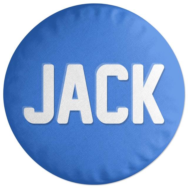 Decorsome Embossed Jack Round Cushion on Productcaster.