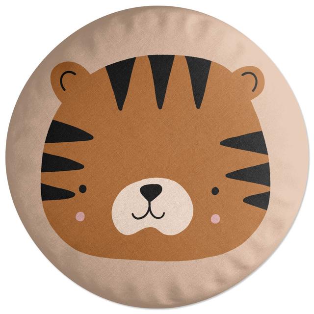 Decorsome Tiger Round Cushion Round Cushion on Productcaster.