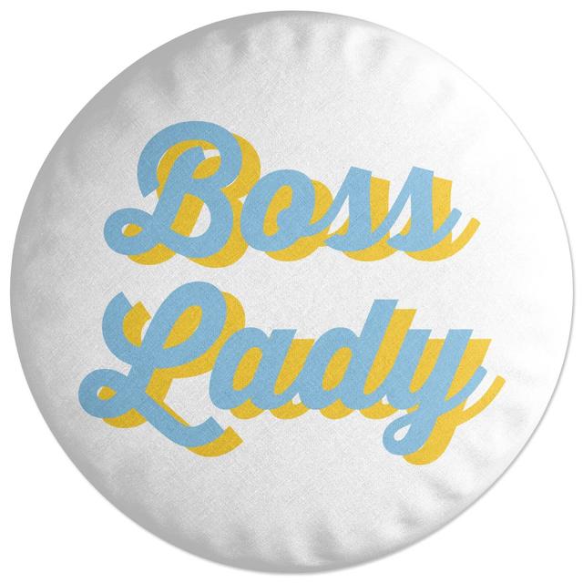 Decorsome Boss Lady Round Cushion on Productcaster.