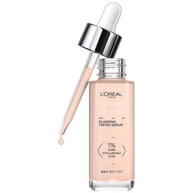 L'Oréal Paris True Match Nude Plumping Tinted Serum (Various Shades) - 0.5-2 Very Light on Productcaster.