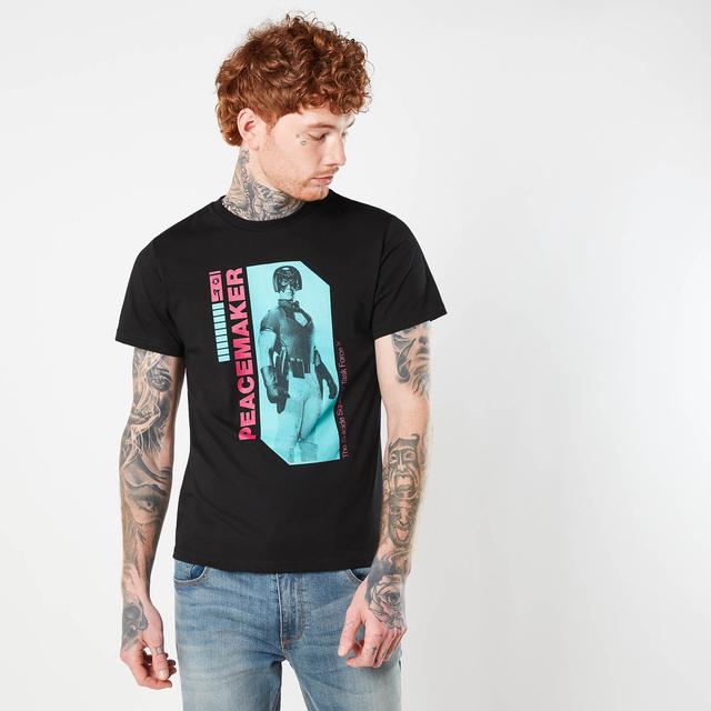 Suicide Squad Peacemaker Unisex T-Shirt - Black - XL - Schwarz on Productcaster.