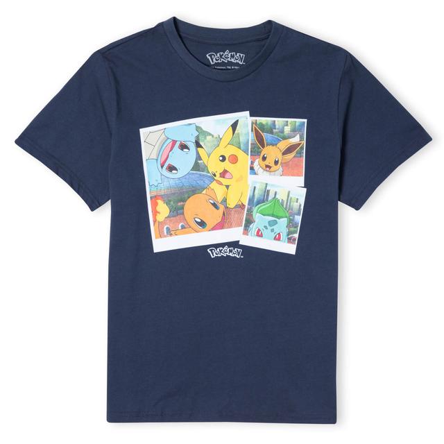 Camiseta unisex Caminando por el paseo marítimo de Pokémon - Azul marino - XXL on Productcaster.