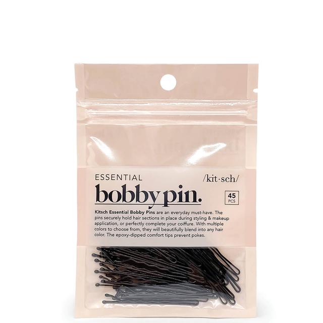 Kitsch Essential Bobby Pins (Various Colours) - Black on Productcaster.