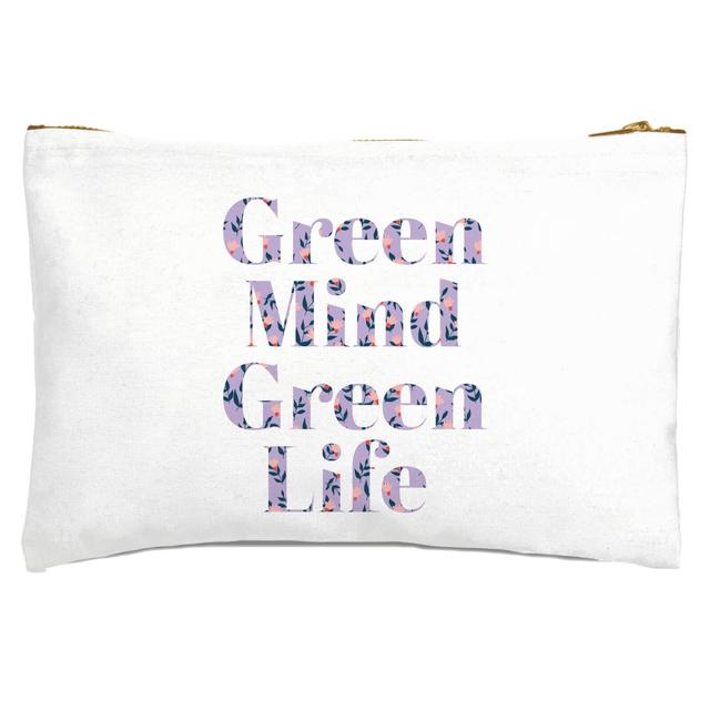 Green Mind Green Life Zipped Pouch on Productcaster.