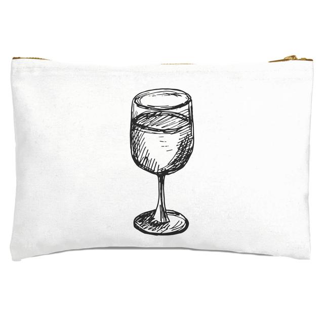 Wine Glass Zipped Pouch on Productcaster.