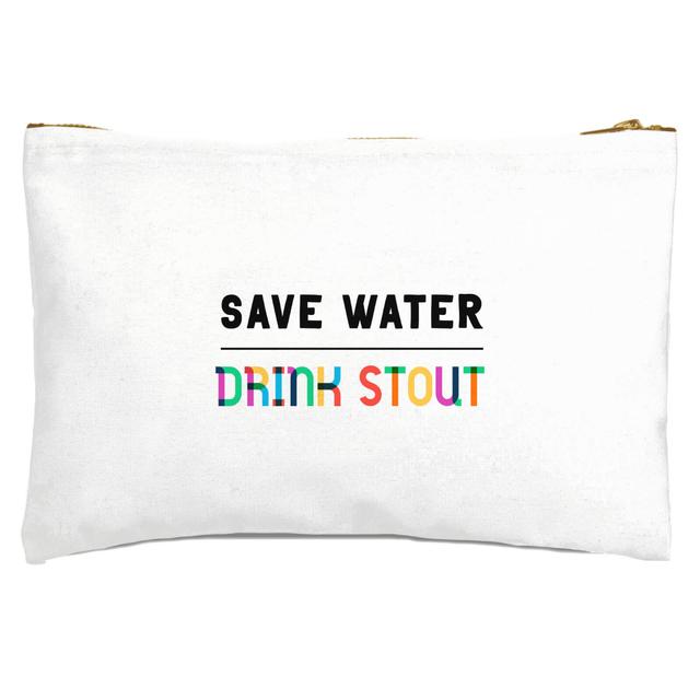 Save Water, Drink Stout Zipped Pouch on Productcaster.