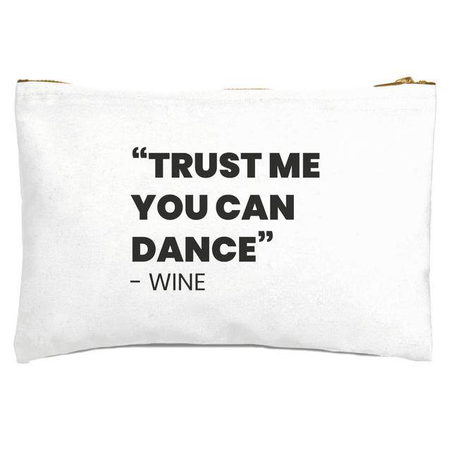 Trust Me You Can Dance - Wine Zipped Pouch on Productcaster.