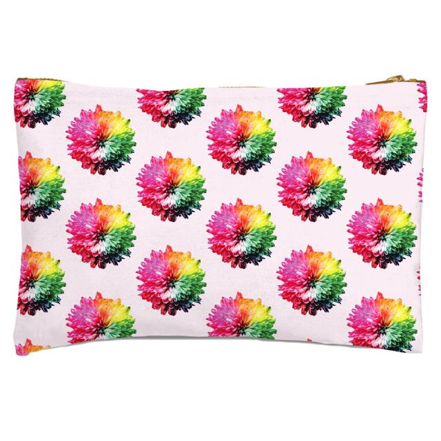 Fluro Flower Pattern Light Zipped Pouch on Productcaster.